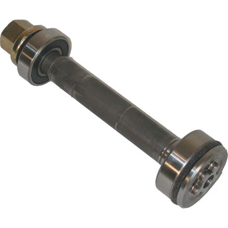Axe de palier de lame autoportée – Étoile 5 pointes – Longueur 178 mm – Compatible Husqvarna CTH150 XP et Bestgreen BM135B92 RB (1/2)