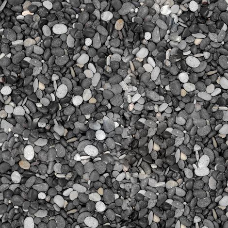Galet Calcaire Mix Noir - 8/16 mm - Big Bag 500kg (10m²)