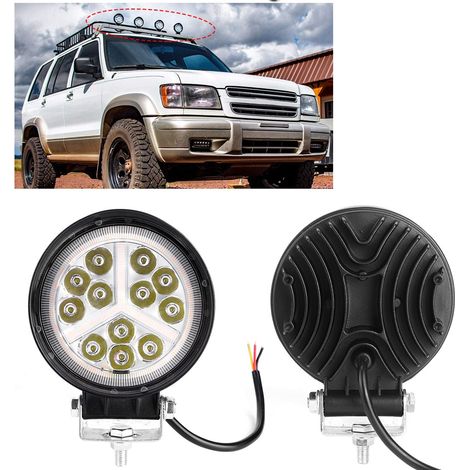 4,5-Zoll-LED-wasserdichter Scheinwerfer, Modifikations-Rundscheinwerfer für Offroad-ATV, UTV, LKW und Motorrad (1/5)