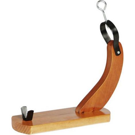 Porta prosciutto a gondola in legno laccato mod. Premio Huelva 00092