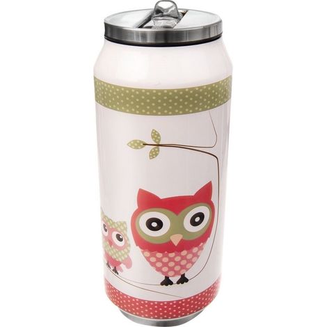 Vaso thermos con beccuccio e cannuccia mantiene il calore per 12 ore