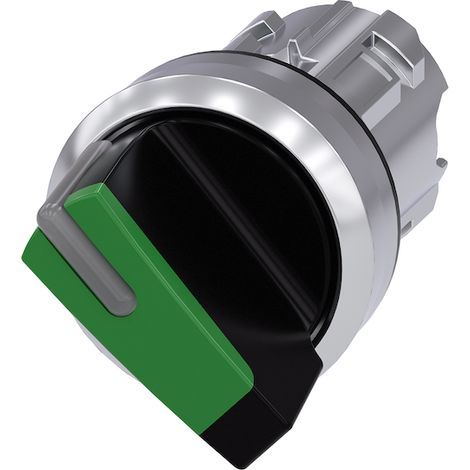 Selettore Luminoso A Leva Verde Posizioni I/O/II (1/2)