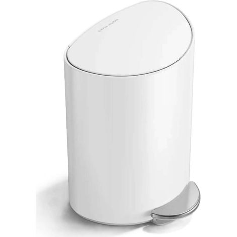 Simplehuman - Abfalleimer 6 l, weiß CW2108 (1/5)