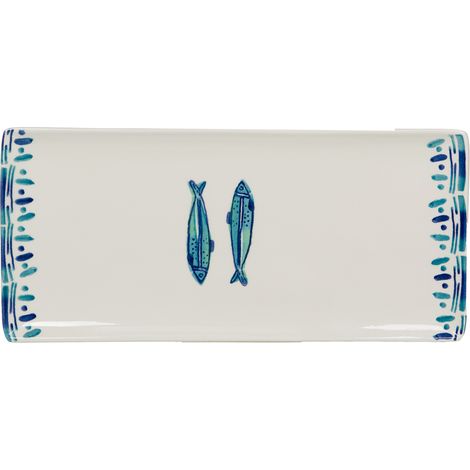 Table Passion - Plat rectangle Kyanos 36x16 cm (1/2)