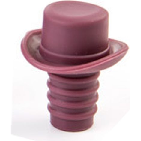 Bouchon de bouteille de vin en silicone A1939, petit modèle, pour chapeau ou verre (café) (1/3)