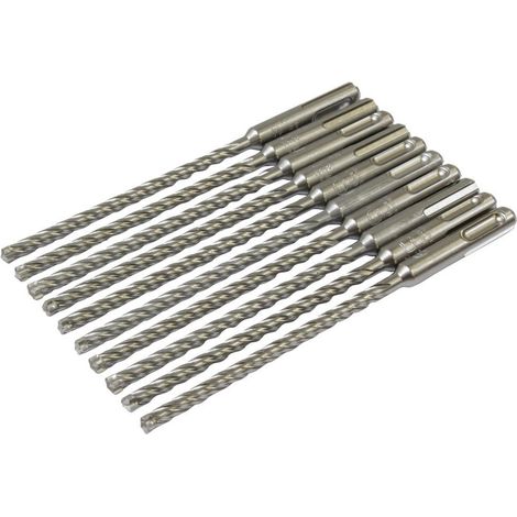Makita NEMESIS II Hammerbohrer Ø 6,5 mm 165 mm SDS-PLUS 10 Stück B-63301 (1/2)