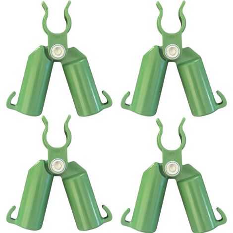 Connettore superiore, regolabile per pali da 11 mm, confezione da 4 (1/5)