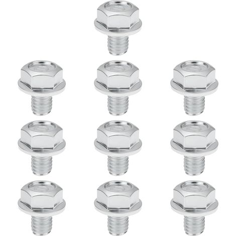 Store Lot de 10 Boulons de Recul M6 X 10 Mm 90008-ZE2-003 Compatible avec Honda GX160 GX200 Et GX240 (1/5)