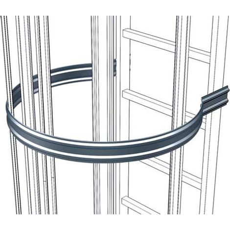 ZARGES Rückenschutzbügel D = 700 mm Alu natur