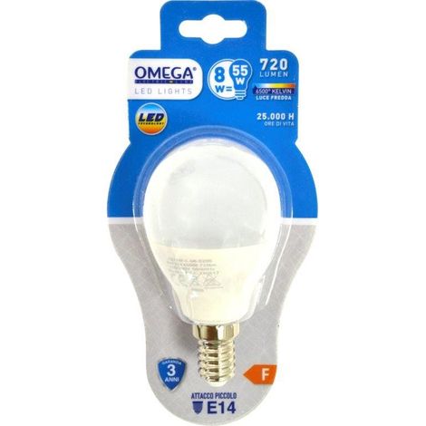SFERA LED P45 8W E14 360LM 6000K