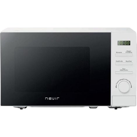NEVIR microondas 20l digital 6207md , Microondas
Display Digital
Capacidad 20 Litros
Color Blanco
5 Niveles de Potencia
Auto Cocinado por tiempo / peso
Func