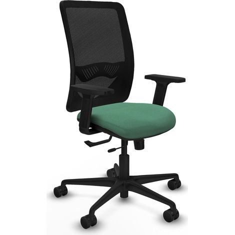 Silla de oficina piqueras y crespo Zulema negro ergonómica ajustable (1/2)