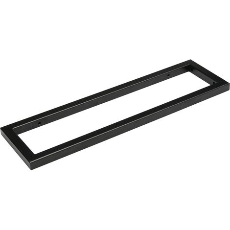 Naturel Dolce Zubehör lackierte Halterung 45 cm mattschwarz KONZOLEH45C