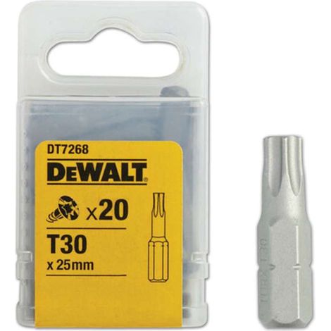 Dewalt DT7268-QZ Puntas para tornillos Torx - 25 mm longitud.