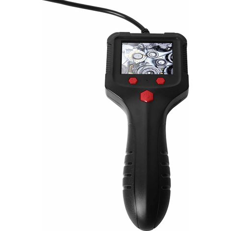 Caméra d'inspection endoscope industrielle avec écran, lentille 9 mm HD, portable à main pour tuyaux et égouts