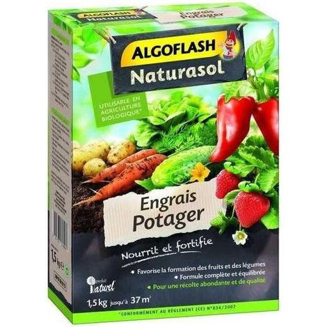 ALGOFLASH NATURASOL Gemüse-Dünger - 1,5 kg (1/2)