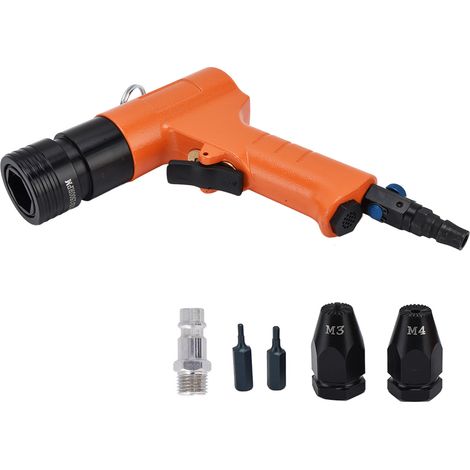 KV-7801F Druckluft-Blindnietpistole aus legiertem Stahl, Nietwerkzeug M3/M4, 1500 U/min, 0,6–0,8 MPa, amerikanische Ausführung