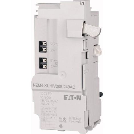 Déclencheur à émission de tension 208 240VAC/DC +1Fa 000189821 EATON NZM4 XAHIV208 250AC/DC PI