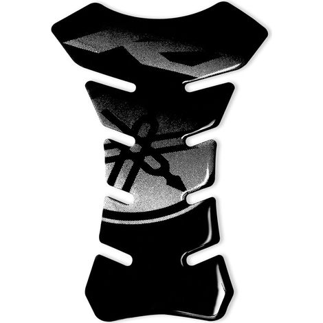 Protezione Serbatoio Adesiva 3D Racing Logo - Brand: R1 - Colore: NERO