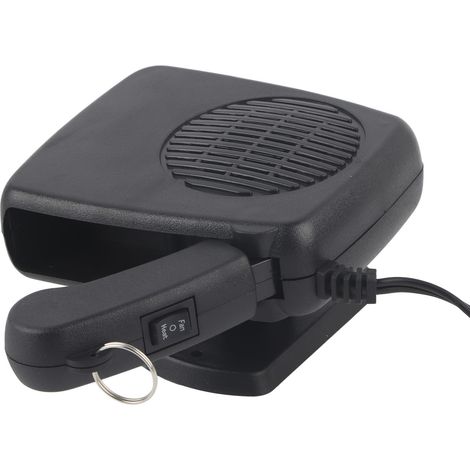 12V 200W 2-in-1 Tragbarer Keramik-Autoheizer/Lüfter/Entfroster/Entfeuchter (1/5)