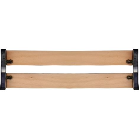 lot de 2 lattes de 73 cm (730 mm) largeur38 mm épaisseur 8mm 7 plis avec 2 embouts bi-lattes, latte de lit, SCM Créations (1/5)