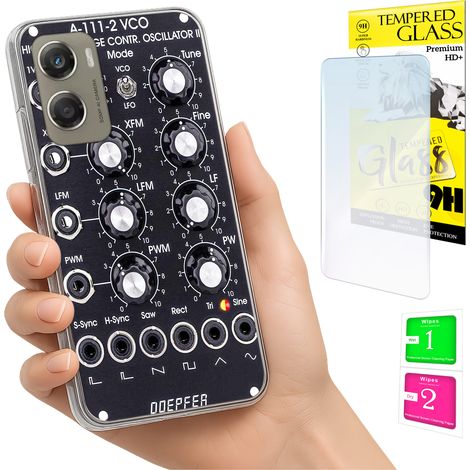 Funda para Motorola Moto G06 / G06 Power, carcasa trasera + cristal (1/5)