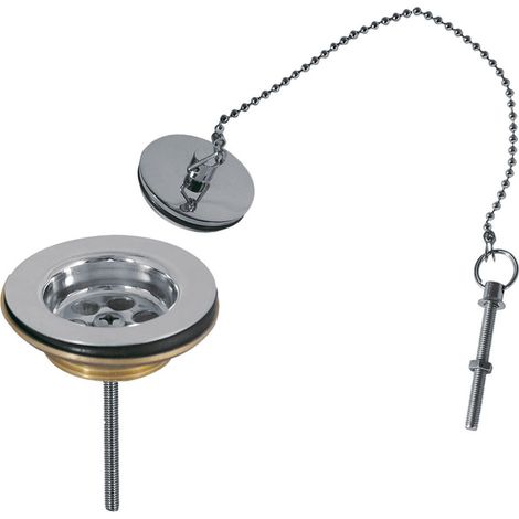 CONJUNTO DE DESAGÜE CON PLATILLO, TAPÓN - Marca TRES