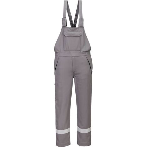 Costa con Bretelle Multirischi 280g - Taglia M - Grigio - Portwest