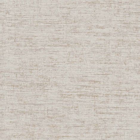 BRICOFLOR Papier peint Beige / Crème - Papier peint Uni - 10,05 x 0,53 m (1/5)