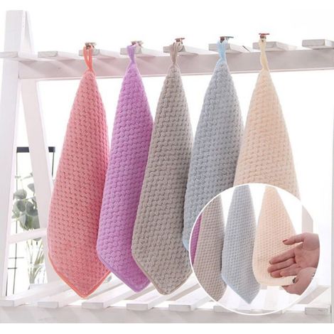 Lot de 5 anneaux de suspension lavables en machine, séchage rapide et durables (1/4)