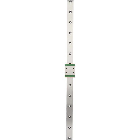 Guide linéaire miniature avec curseur à bloc élargi pour applications industrielles automatisées MGW9C-400-1R