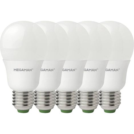 Megaman MM21963 LED CEE F (A - G) E27 forme de poire 8.6 W = 60 W blanc chaud (Ø x L) 60 mm x 109 mm (1/2)