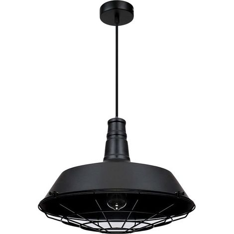 Lámpara Colgante Metal Jagger Negro (1/5)
