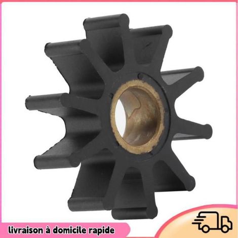 Turbine Pompe A Eau - 10 Pales - Pour Moteur Hors-Bord 2 Temps 35hp 45hp 55hp - Remplace 47-F40065-2 18-3084 (1/5)