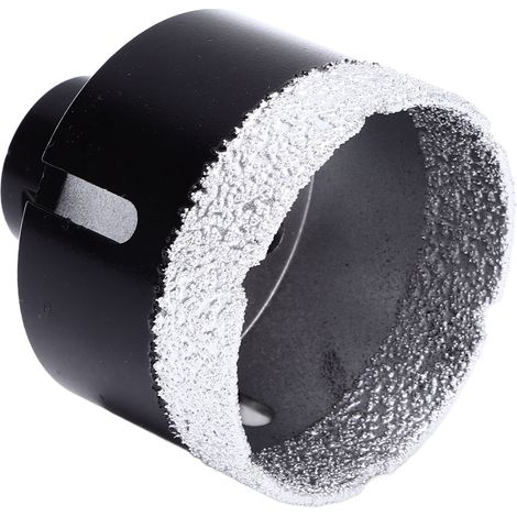 Fraise à trou 60 mm diamant pour perçage marbre granit béton noir filetage M14 with mèche outil 1 pièce (1/5)