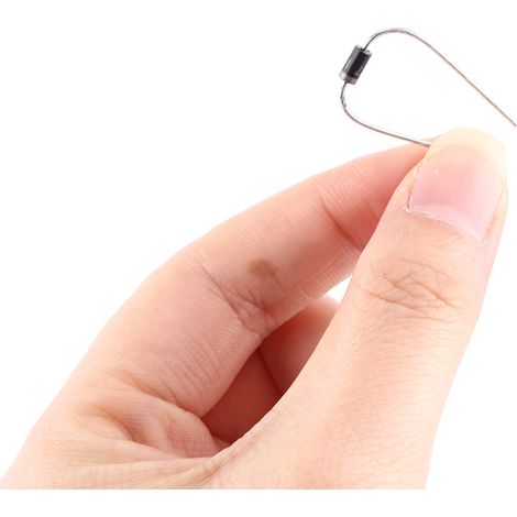 Kit Électronique 200 Pièces 10 Valeurs Diodes Redresseuses 1N4001 à 1N4007 1N5817 à 1N5819 Boîtier Rangement (1/5)