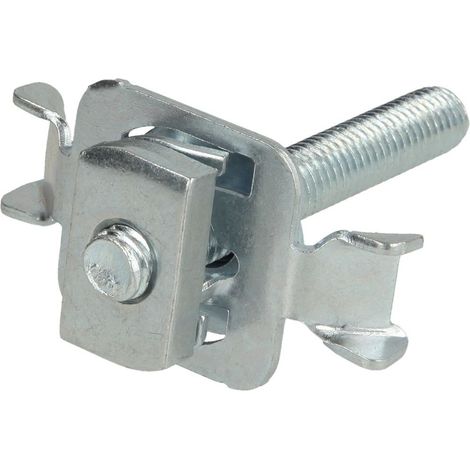 Fixation rapide pour rail de montage M 8 x 60 mm pour rail 27/18 + 28/30