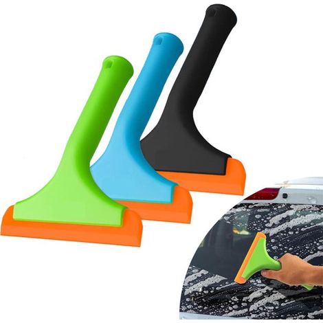 Scheibenwischer für Autos – 3-teiliges Set – Wischerblätter – mit Befestigungssystem – Scheibenreiniger – Silikon-Wischerblätter