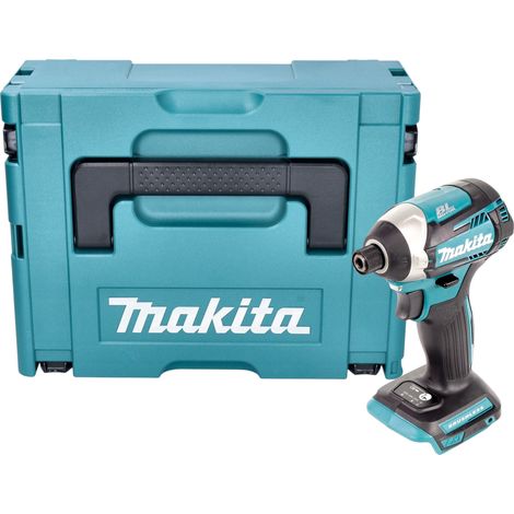 Makita DTD 154 ZJ Clé à choc sans fil 18 V 175 Nm 1/4" Brushless + Makpac - sans batterie, sans chargeur (1/5)