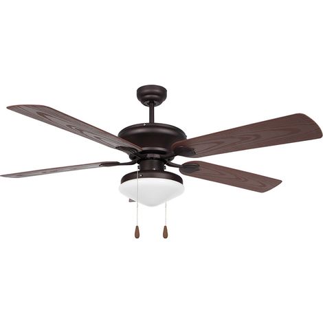 Orbegozo ventilador de techo con luz CP 73132, 3 velocidades, 5 aspas, 132 cm diámetro, 60 W (1/2)