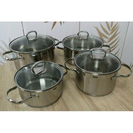 Silit Toskana Set von Edelstahltöpfen