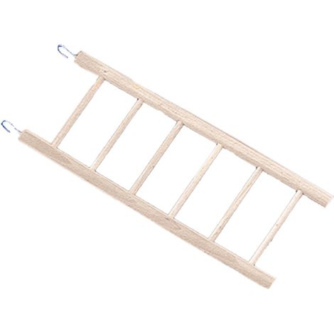 Nobby - Scala in Legno a 6 pioli, 26 x 7 cm