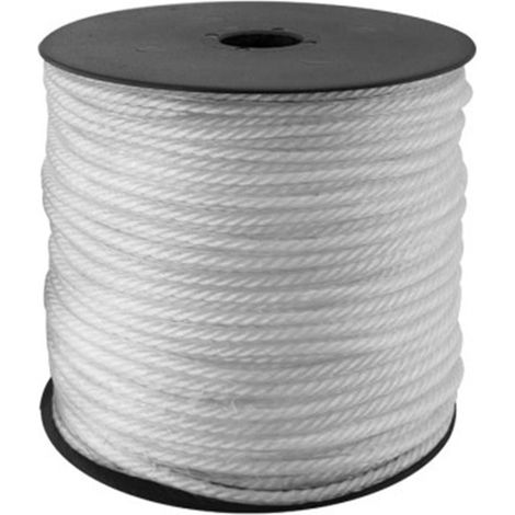Cordon de plastico revestido - blanco, GIBALTO (1/2)