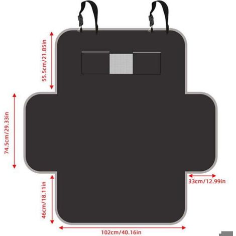 Protection Coffre Chien - Oxford 600D Impermeable Antidérapant - Universelle Pour Voiture SUV Break - 1 Pièce (1/2)