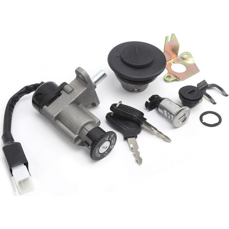 Ensemble de commutateur d'allumage à 4 fils pour scooter à gaz 50 cc 150 cc 139QMB GY6, nouveauté pour cyclomoteur chinois (1/5)