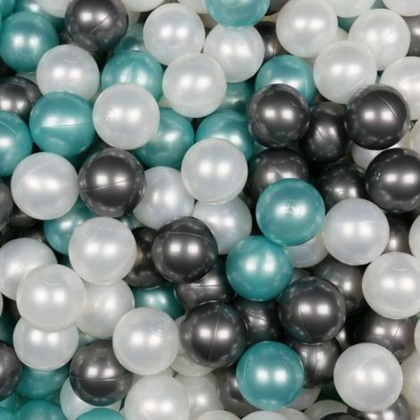 Balles Piscine Sèche - Diamètre 7 Cm - Non Toxique - Pour Piscine Sèche Trampoline Bain - 100 Pièces (1/3)