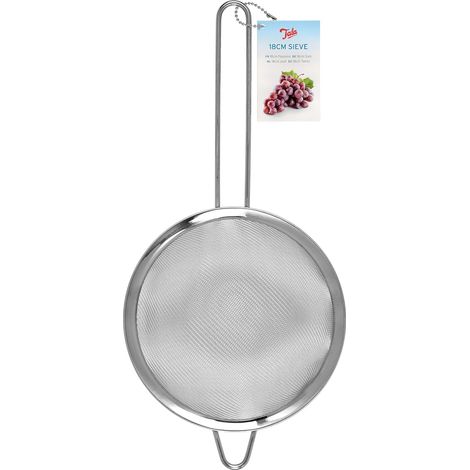 Passoire Inox 18 cm Maille Fine Acier Inoxydable Égoutter Riz Fruits Légumes Cuisine Quotidienne (1/5)