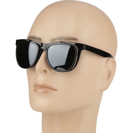 Hochklappbare Schweißerbrille, Schutzbrille für Schweißarbeiten, Brennschneiden, Löten und Metallschneiden (1/5)