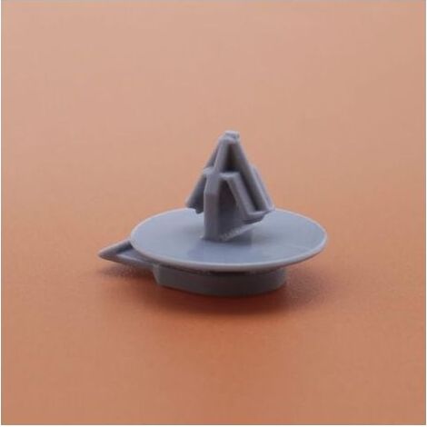 Lot de 50 clips de fixation en plastique gris pour garniture de roue Compatible avec Mini R57 R56 R55 Cooper 07137073915 (1/5)