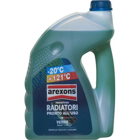Liquido Radiatori Pronto All Uso Verde Arexons 4,5 l (1/3)